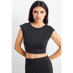 C&A CLOCKHOUSE-Crop Top, Schwarz, Größe: XL Weiblich