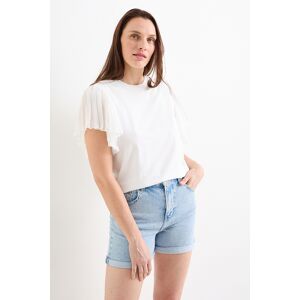 C&A T-Shirt, Weiss, Größe: M Weiblich