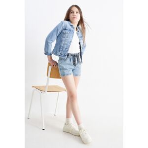 C&A Jeans-Shorts, Blau, Größe: 152 Weiblich