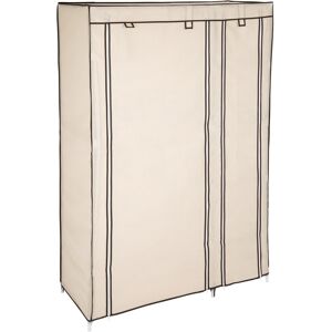 tectake Stoffschrank 6 Fächer 107x175x45cm - beige