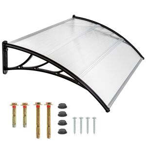 tectake Vordach transparent - 120 cm