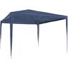 tectake Pavillon Kara 3x3 m - blau