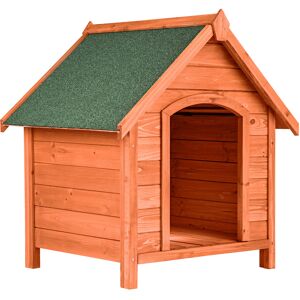 tectake Hundehütte Bailey 72x65x83cm - braun