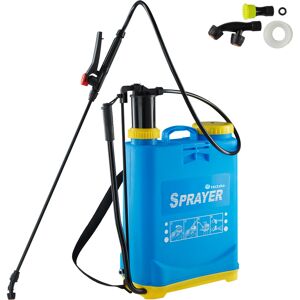 tectake Drucksprüher Pflanzensprüher 16l - blau