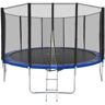 tectake Trampolin Garfunky mit Sicherheitsnetz - 427 cm