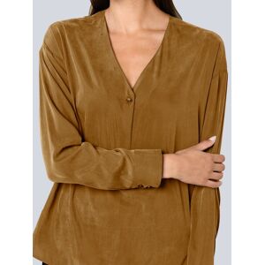 alba moda Bluse cognac 38