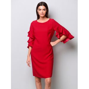 alba moda Kleid rot 40