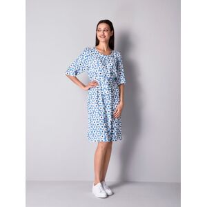 alba moda Druckkleid bleu 40