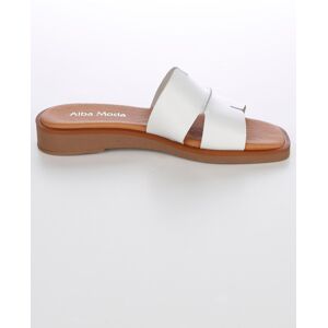 alba moda Pantolette weiss 39