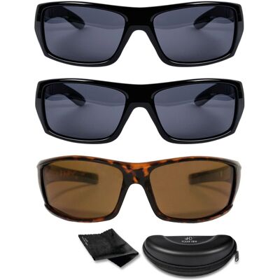 Polarisierte Sonnenbrille HD Polar View, 3 Stück Polarisierte Sonnenbrille HD Polar View, 3 Stück