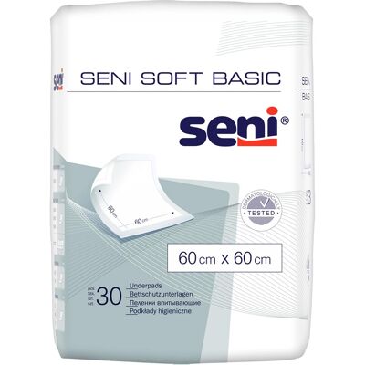Bettschutzunterlage Seni Soft Basic, 30 Stück Bettschutzunterlage Seni Soft Basic, 30 Stück