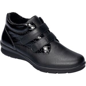 wonderwalk Klett-Stiefelette „Helga“, Größe: 37, schwarz wonderwalk Klett-Stiefelette „Helga“, Größe: 37, schwarz