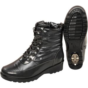 wonderwalk Winterstiefelette mit Spikes "Stefanie", Größe: 40, schwarz wonderwalk Winterstiefelette mit Spikes "Stefanie", Größe: 40, schwarz
