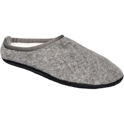 wonderwalk Home Bequem-Pantolette „Flex“, Größe: 44, grau wonderwalk Home Bequem-Pantolette „Flex“, Größe: 44, grau
