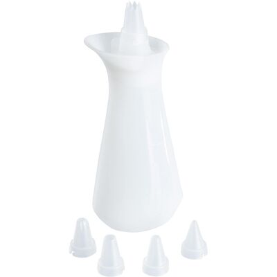 genialo Silikon-Dekorierflasche, 500 ml genialo Silikon-Dekorierflasche, 500 ml