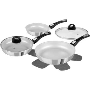 Genius Pfannen-Set Cerafit  Steel, 7-teilig