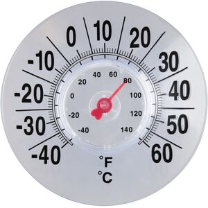 genialo Maxi-Fenster-Thermometer transparent