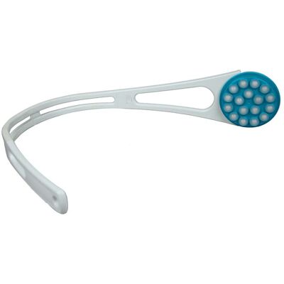 Hydas Eincremehilfe mit Schwamm- und Sisalaufsatz, 3-teilig weiss Hydas Eincremehilfe mit Schwamm- und Sisalaufsatz, 3-teilig weiss