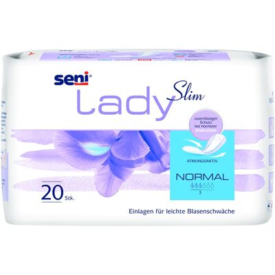 SENI Frauen-Einlage "Normal", leicht/mittel, 20 Stück weiss female SENI Frauen-Einlage "Normal", leicht/mittel, 20 Stück weiss female