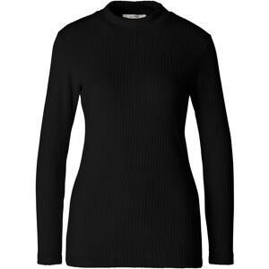 Damen-Pullover, gerippt schwarz S female Damen-Pullover, gerippt schwarz S female