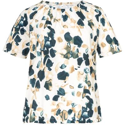 wedolina Damenbluse „Hella“ beige gruen S wedolina Damenbluse „Hella“ beige gruen S