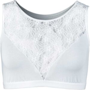 Dekolleté-Spitzen-Bustier weiss XXL Dekolleté-Spitzen-Bustier weiss XXL