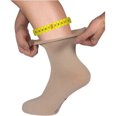 FUSSGUT Sensitiv-Elegant-Socken "XXL“, 2 Paar beige XXL unisex FUSSGUT Sensitiv-Elegant-Socken "XXL“, 2 Paar beige XXL unisex
