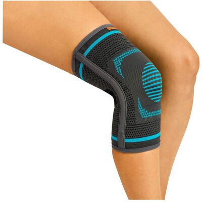 MedoVital Kniebandage mit Stabilisatoren grau L MedoVital Kniebandage mit Stabilisatoren grau L