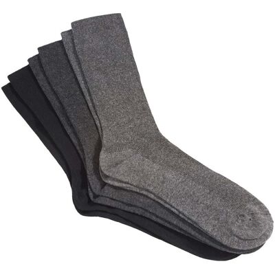 PantherSocks Venensocken, 3 Paar grau schwarz 39 unisex PantherSocks Venensocken, 3 Paar grau schwarz 39 unisex