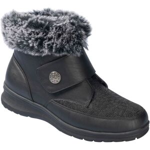 wonderwalk Kuschel-Klettstiefelette „Steffi“ schwarz 36 female wonderwalk Kuschel-Klettstiefelette „Steffi“ schwarz 36 female