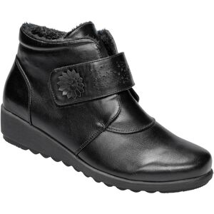 wonderwalk Wärme-Klettstiefelette „Beatrice“ schwarz 37 female wonderwalk Wärme-Klettstiefelette „Beatrice“ schwarz 37 female