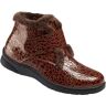 wonderwalk Kuschel-Klettstiefel "Monika" braun 39 unisex