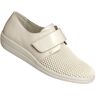 wonderwalk Stretch-Kletthalbschuh "Claudia" beige 37 unisex