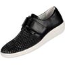 wonderwalk Stretch-Kletthalbschuh "Claudia" schwarz 37 unisex