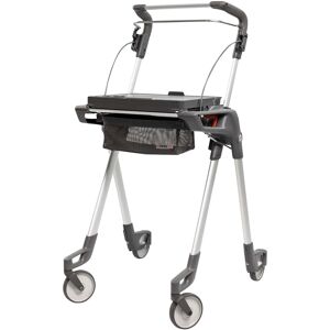 Topro Indoor-Rollator Hestia mit Tablett, klappbar silber unisex