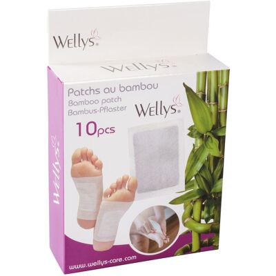 Wellys Bambuspflaster - 10 Stück - Detox & Regeneration Wellys Bambuspflaster - 10 Stück - Detox & Regeneration