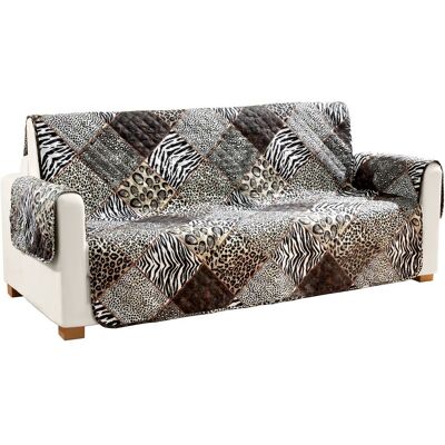 viva domo Wende-Sofaschoner "Safari" mehrfarbig viva domo Wende-Sofaschoner "Safari" mehrfarbig