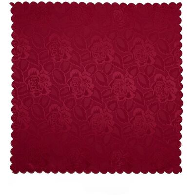 viva domo Jacquard-Tischdecke "Jasmin" rot viva domo Jacquard-Tischdecke "Jasmin" rot