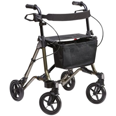 DIETZ REHA PRODUKTE Leichtgewicht-Rollator Taima M-GT, Aluminium, mit Rückengurt und Tasche gruen DIETZ REHA PRODUKTE Leichtgewicht-Rollator Taima M-GT, Aluminium, mit Rückengurt und Tasche gruen