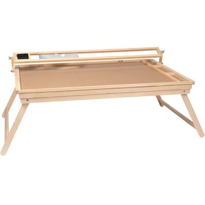 genialo Puzzletisch "Premium" mit LED-Licht, 4 Schubladen, Lupe, mit Beinen, klappbar, für 500 Teile braun genialo Puzzletisch "Premium" mit LED-Licht, 4 Schubladen, Lupe, mit Beinen, klappbar, für 500 Teile braun
