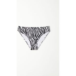 Tezenis Klassischer Bikinislip Timeless Zebra Frau Größe M