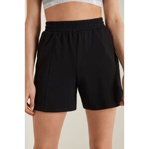 Tezenis Jerseyshorts mit Taschen Frau Schwarz Größe S