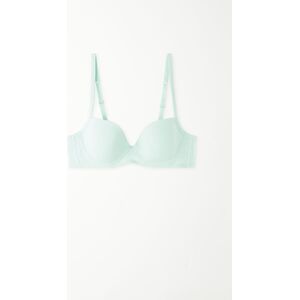 Tezenis Balconette-BH Wien Mikrofaser Frau Hellblau Größe 75D