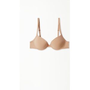 Tezenis Push-up-BH Athens aus Mikrofaser Frau Hautfarben Größe 80C