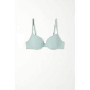 Tezenis Push-up-BH Athens aus Mikrofaser Frau Grün Größe 70B