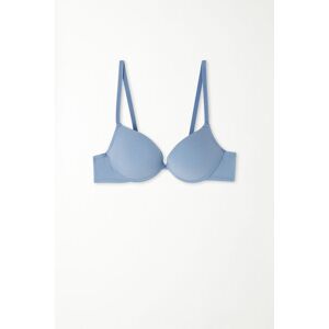 Tezenis Super Push-up-BH Los Angeles aus Mikrofaser Frau Hellblau Größe 70B