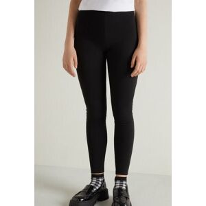 Tezenis Thermo-Leggings aus Baumwolle Frau Schwarz Größe L