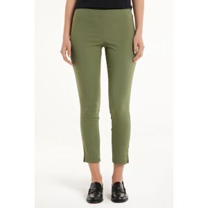 Tezenis Capri-Leggings Frau Grün Größe S