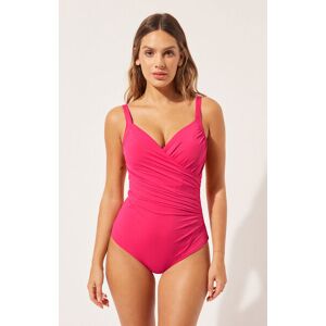 Calzedonia Badeanzug mit Shaping-Effekt und leicht wattierten Cups Indonesia Frau Rosa Größe M