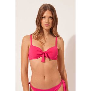 Calzedonia Push-up-Bikinioberteil mit leichter Wattierung Indonesia Frau Rosa Größe 80A/75B/70C